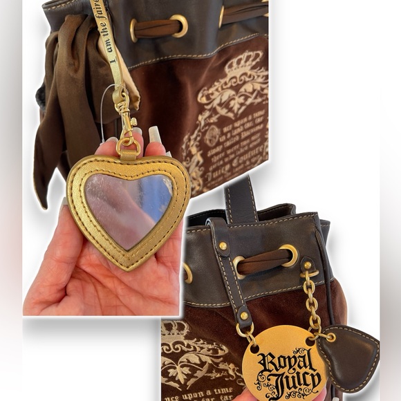 -SOLD- Vtg Y2K NWOT Juicy Couture Fairytale Daydreamer Dark Brown / Chocolate - Picture 8 of 11